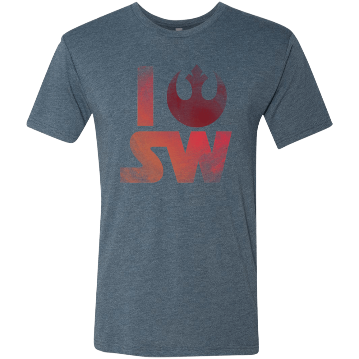 T-Shirts Indigo / Small I Rebel SW Men's Triblend T-Shirt
