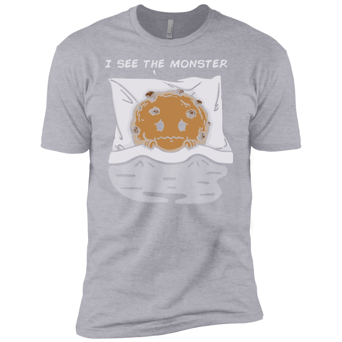 T-Shirts Heather Grey / YXS I see the monster Boys Premium T-Shirt