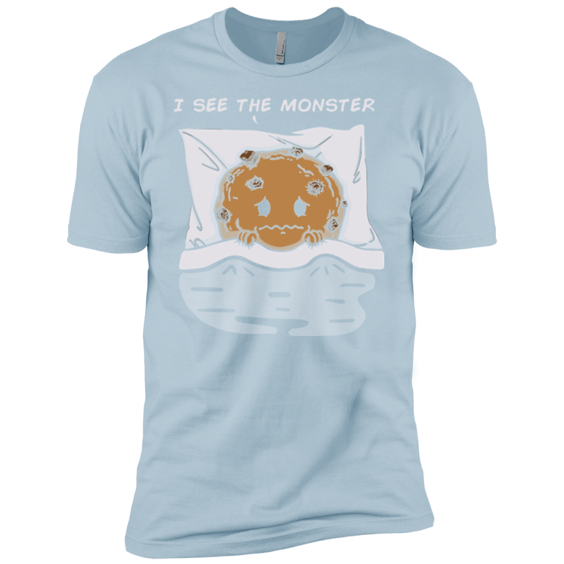 T-Shirts Light Blue / YXS I see the monster Boys Premium T-Shirt
