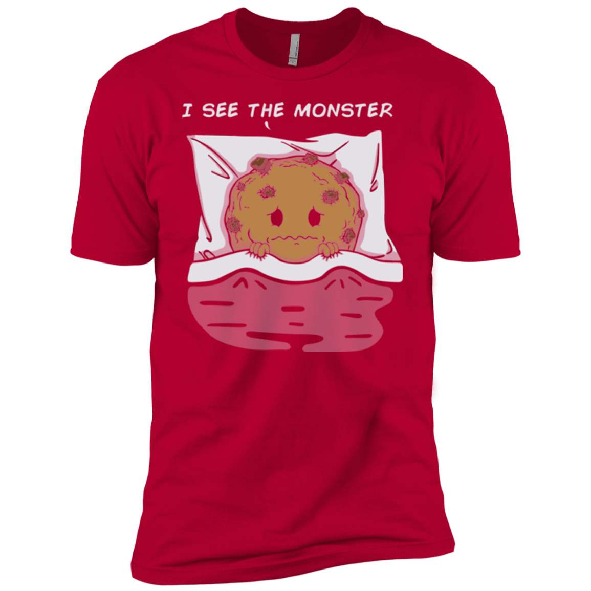T-Shirts Red / YXS I see the monster Boys Premium T-Shirt