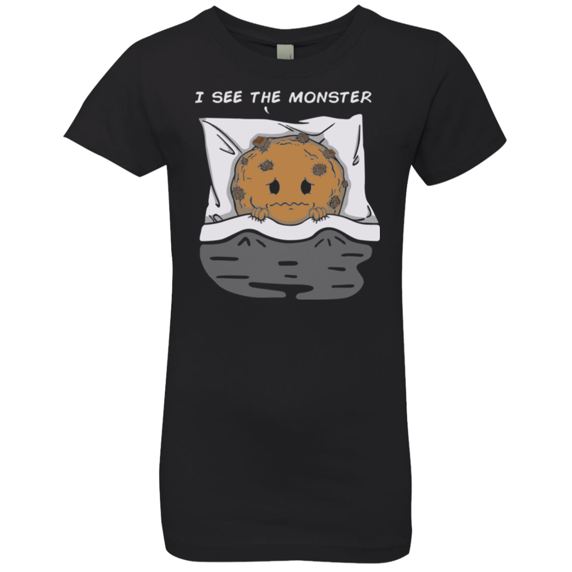 T-Shirts Black / YXS I see the monster Girls Premium T-Shirt