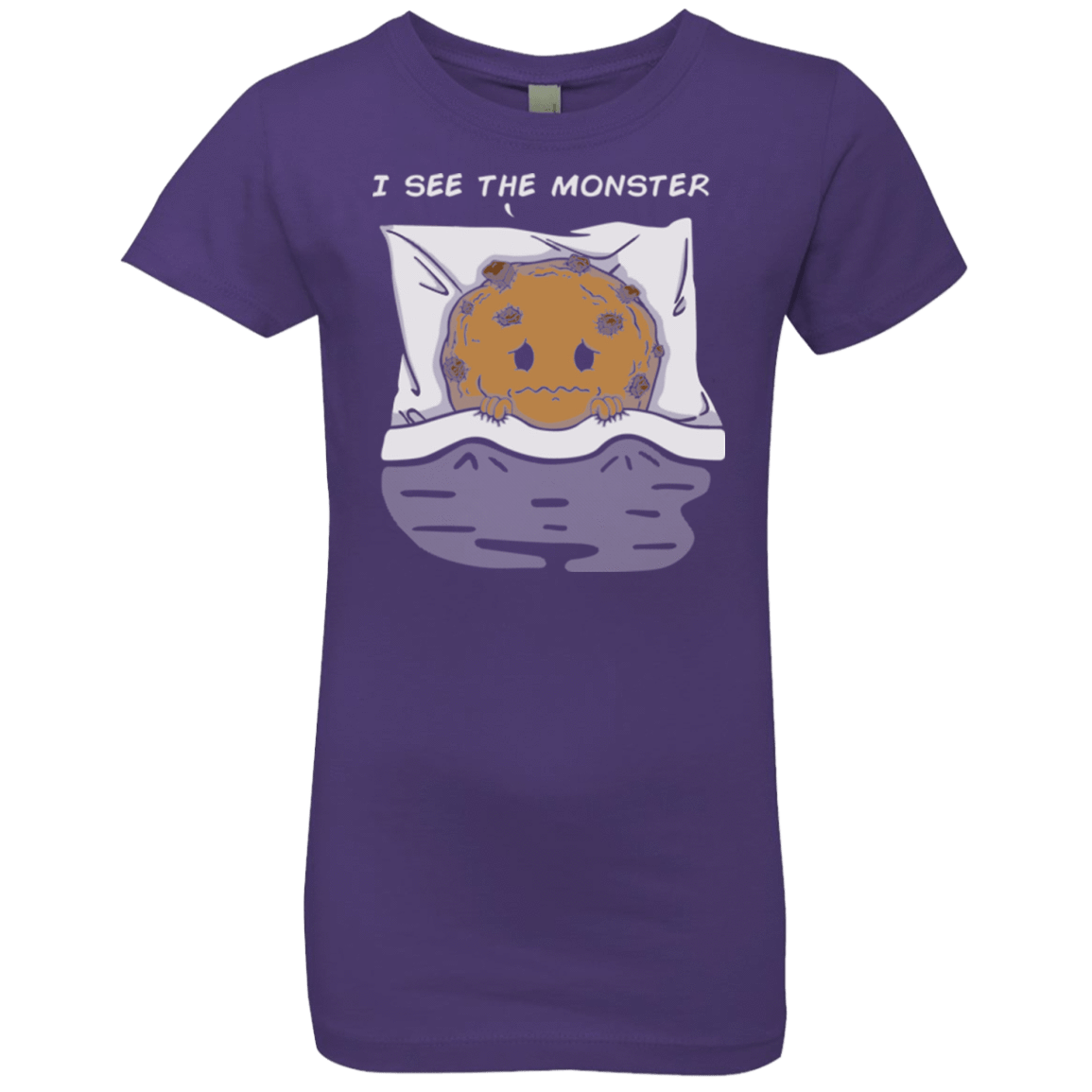 T-Shirts Purple Rush / YXS I see the monster Girls Premium T-Shirt