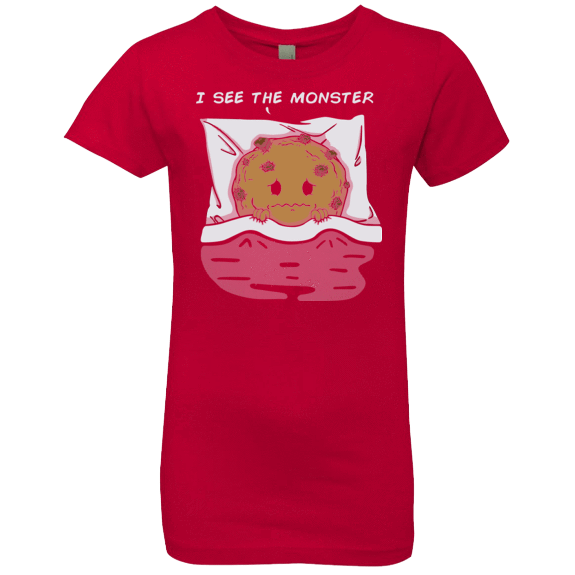 T-Shirts Red / YXS I see the monster Girls Premium T-Shirt