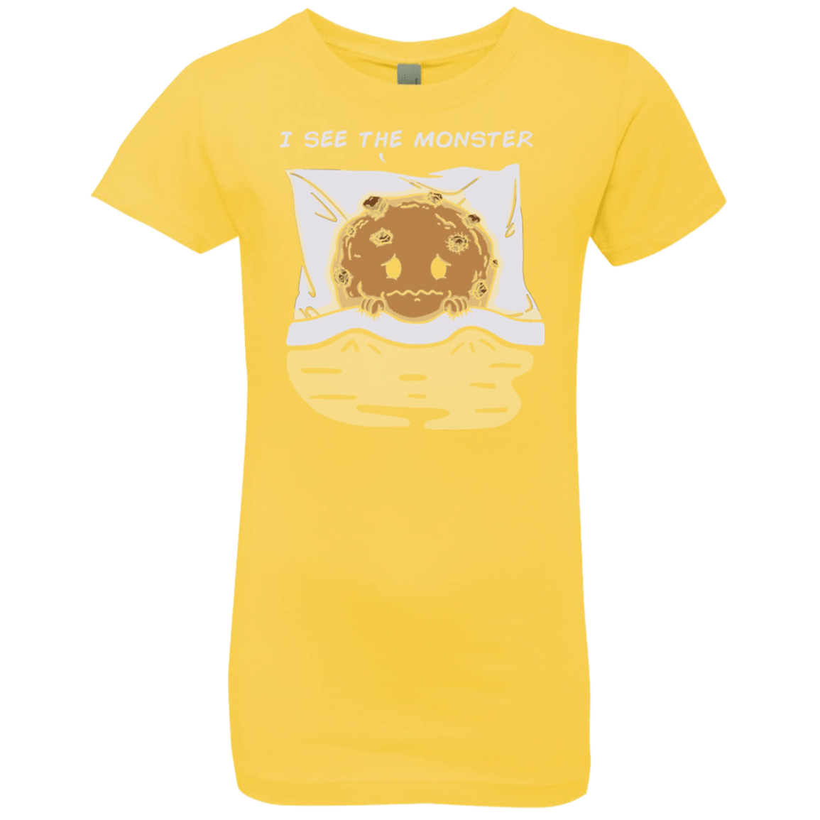 T-Shirts Vibrant Yellow / YXS I see the monster Girls Premium T-Shirt