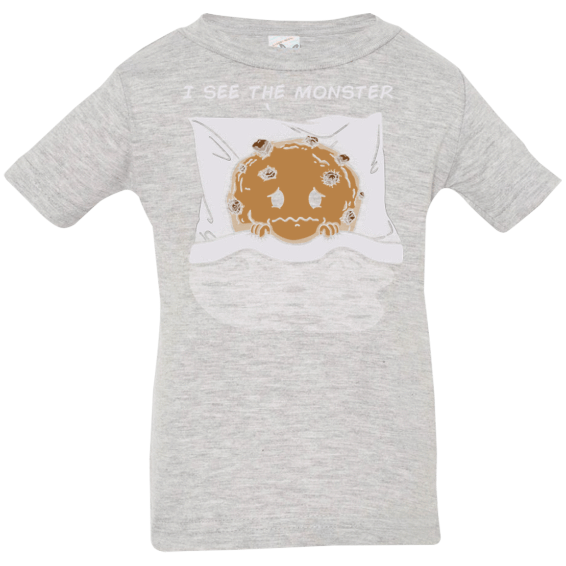 T-Shirts Heather / 6 Months I see the monster Infant Premium T-Shirt