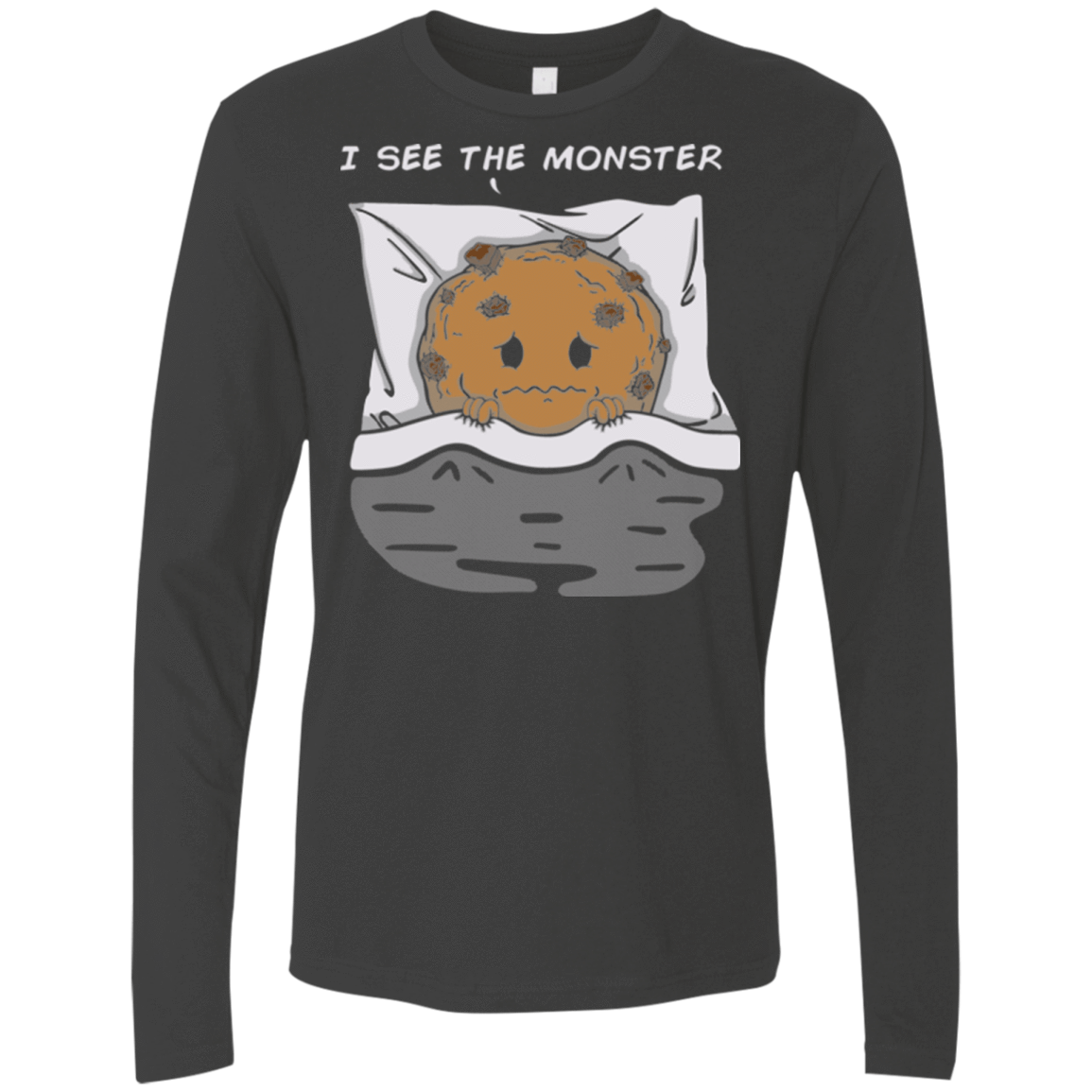 T-Shirts Heavy Metal / Small I see the monster Men's Premium Long Sleeve