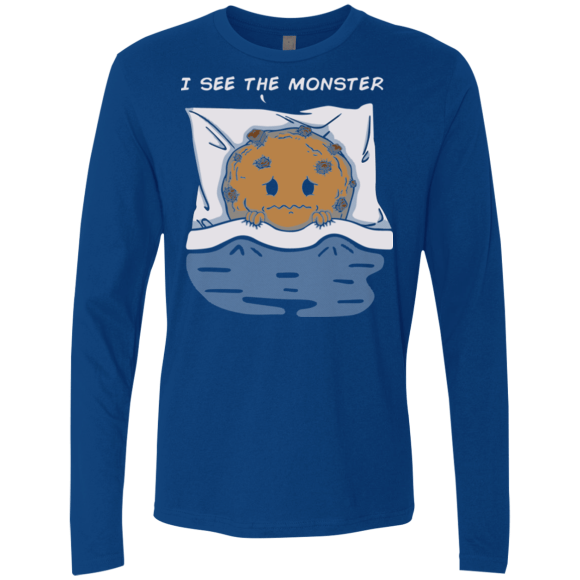 T-Shirts Royal / Small I see the monster Men's Premium Long Sleeve