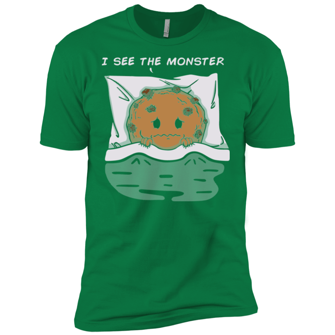 T-Shirts Kelly Green / X-Small I see the monster Men's Premium T-Shirt