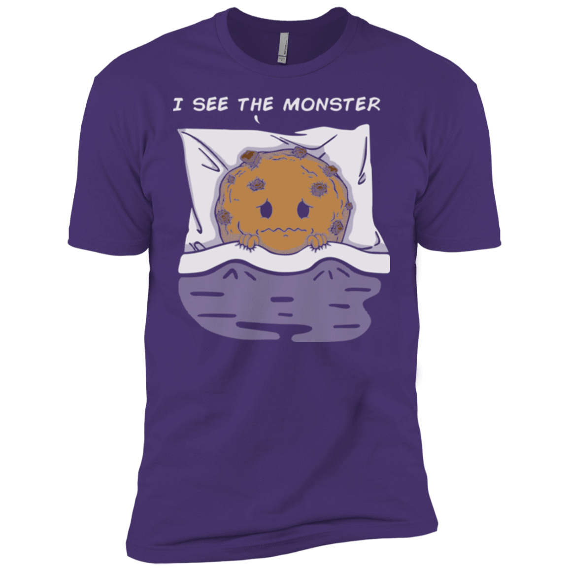 T-Shirts Purple / X-Small I see the monster Men's Premium T-Shirt