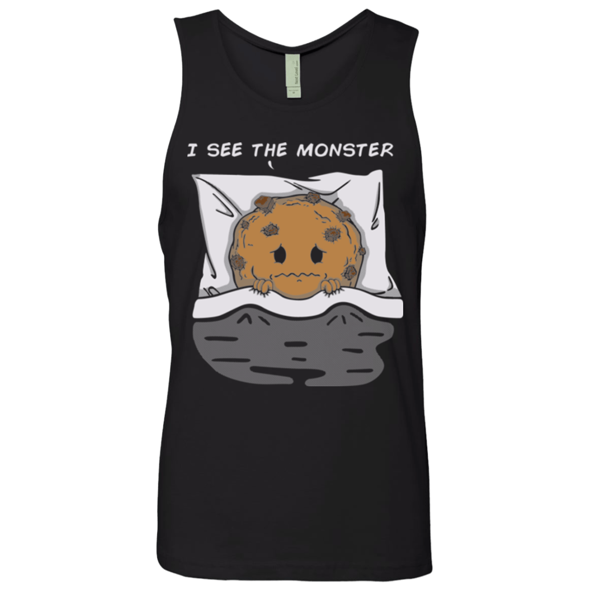 T-Shirts Black / Small I see the monster Men's Premium Tank Top
