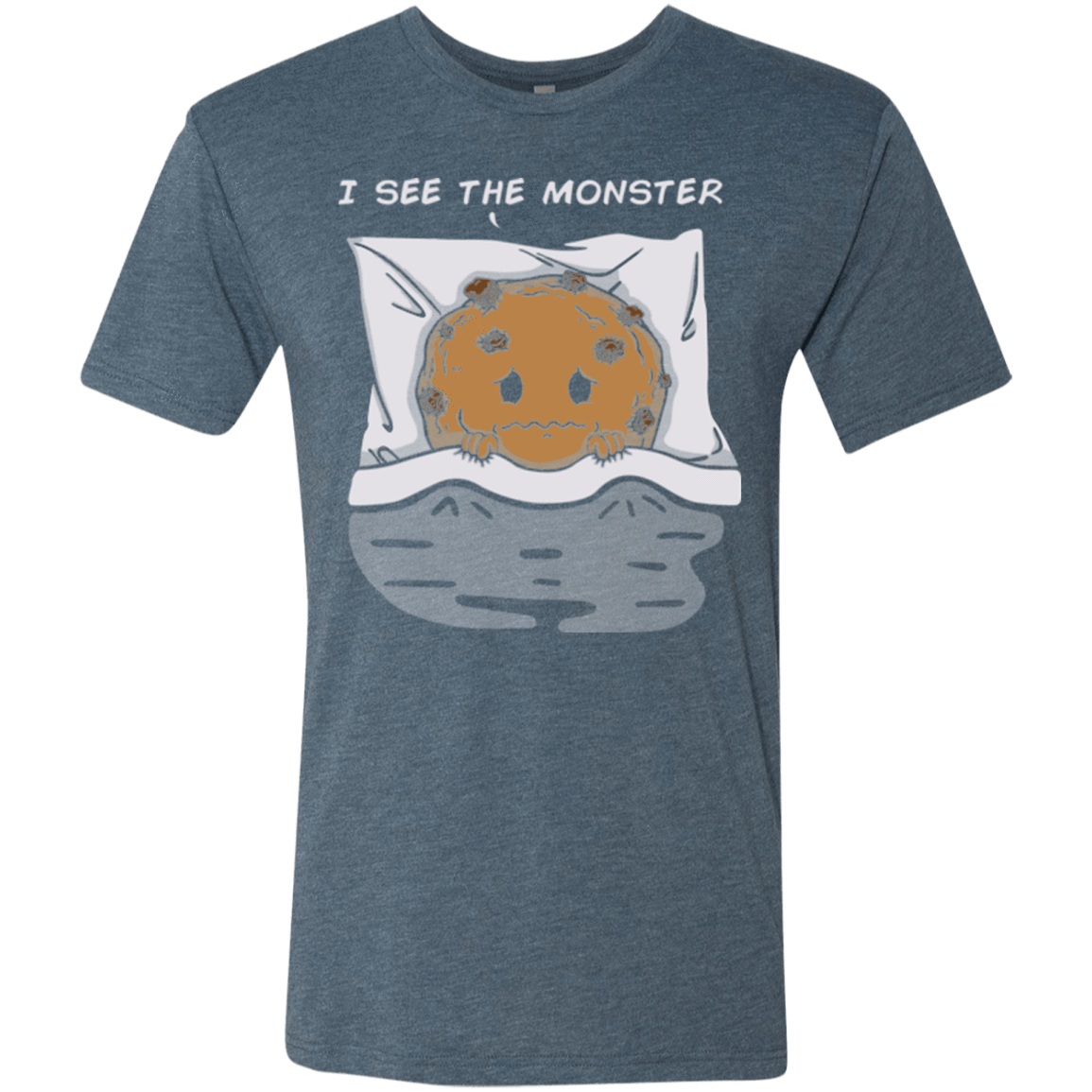 T-Shirts Indigo / Small I see the monster Men's Triblend T-Shirt