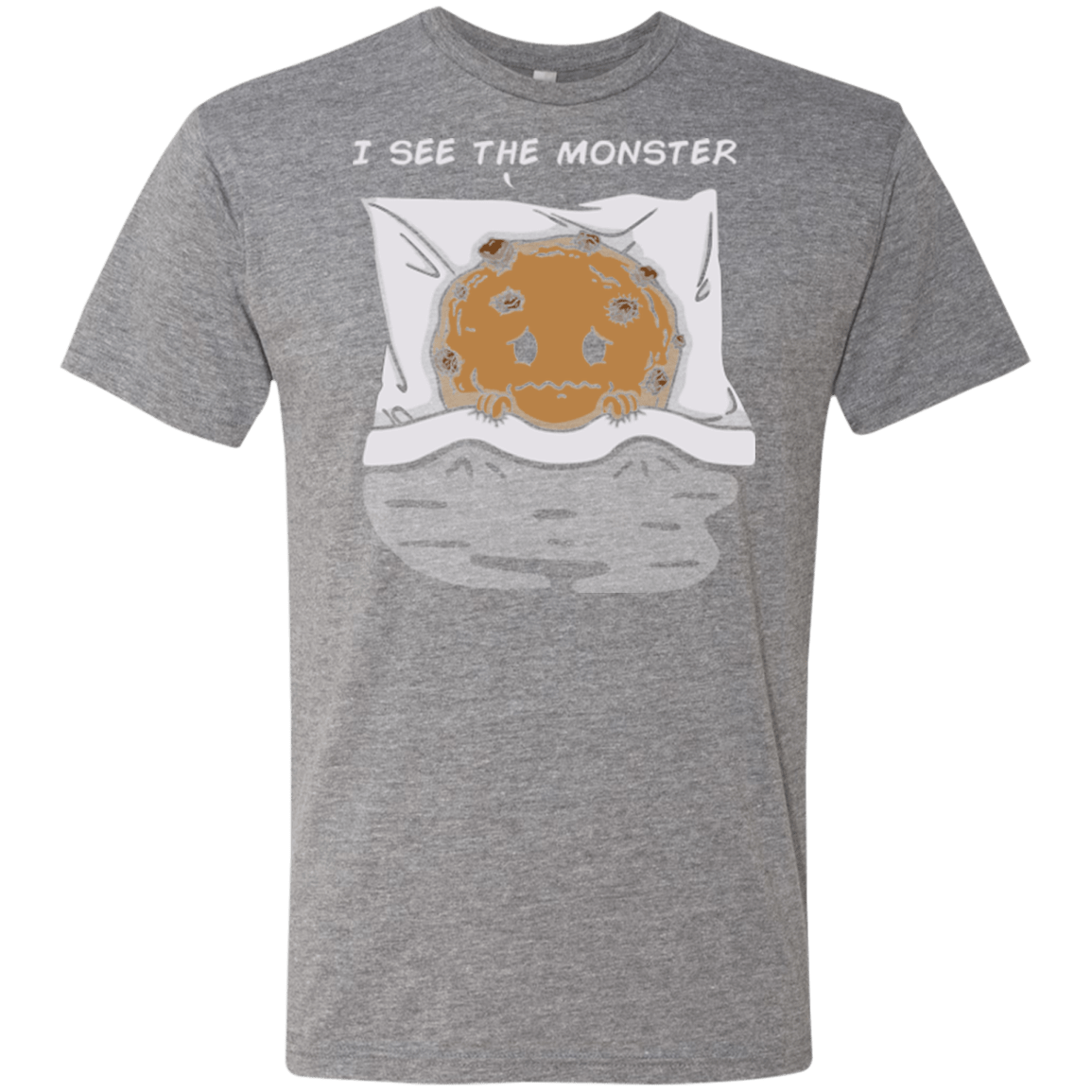 T-Shirts Premium Heather / Small I see the monster Men's Triblend T-Shirt