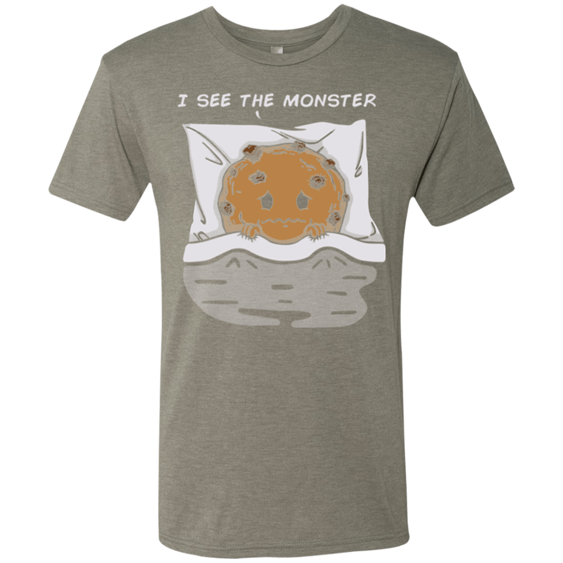T-Shirts Venetian Grey / Small I see the monster Men's Triblend T-Shirt