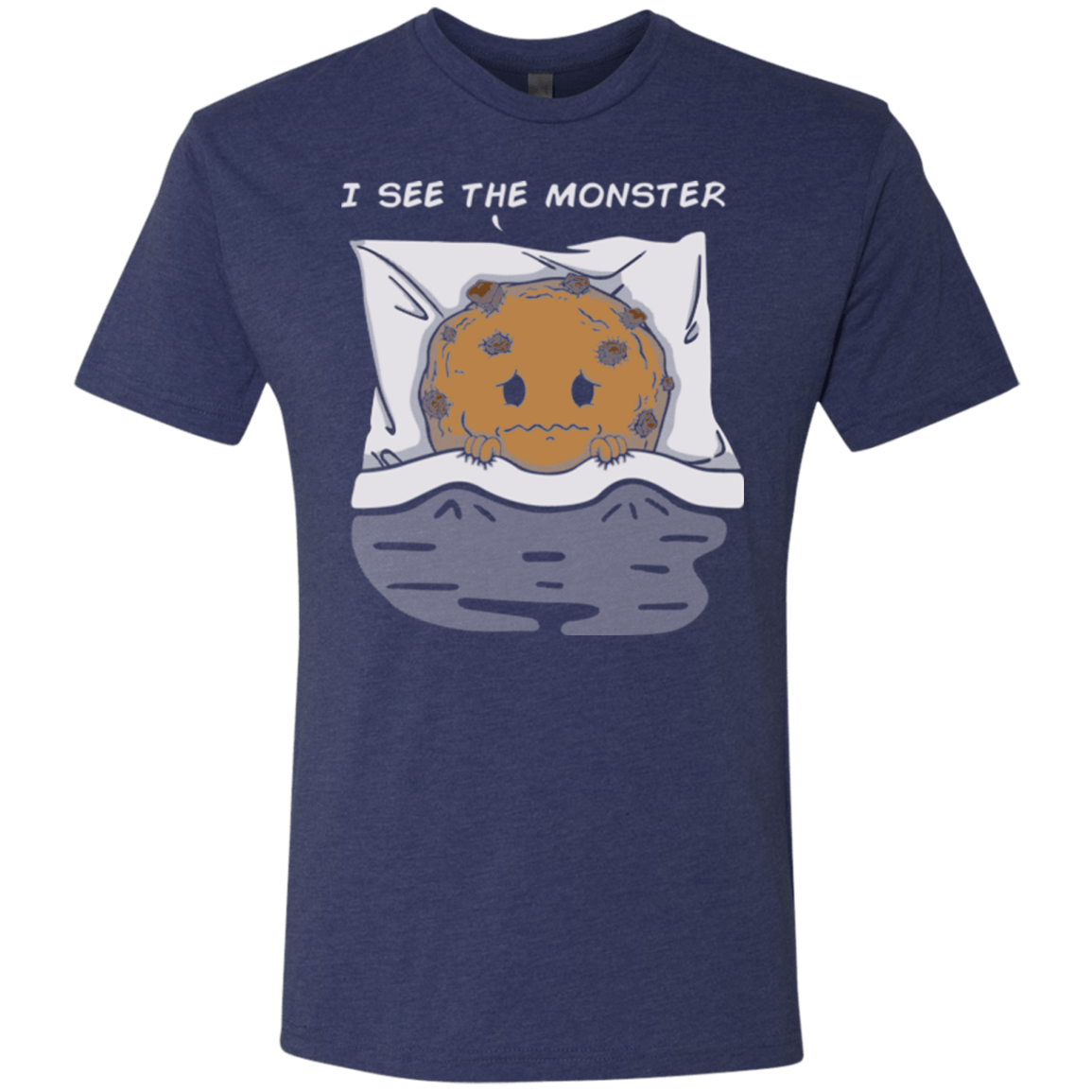 T-Shirts Vintage Navy / Small I see the monster Men's Triblend T-Shirt