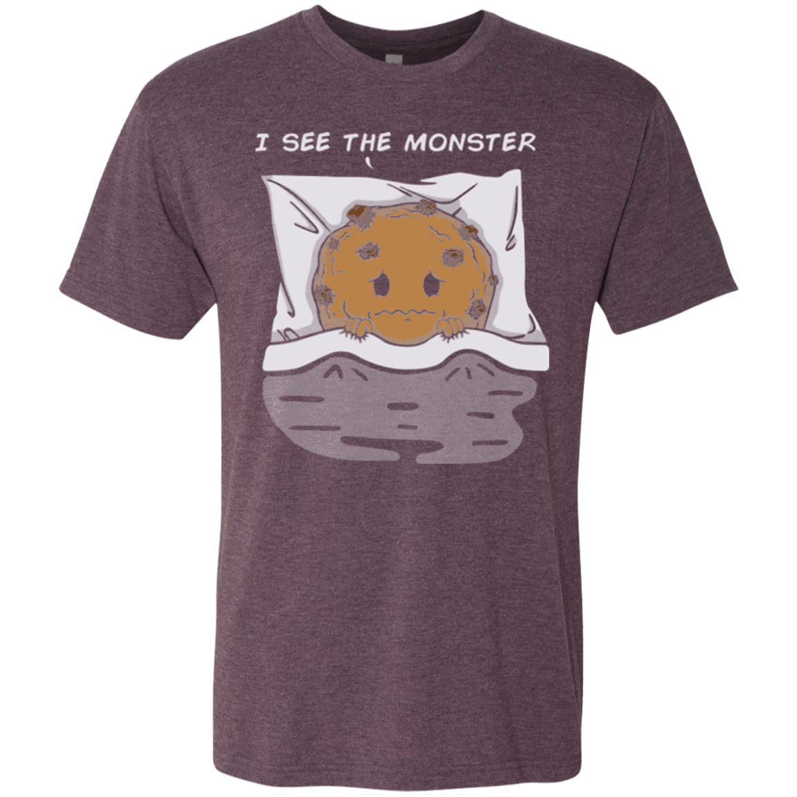 T-Shirts Vintage Purple / Small I see the monster Men's Triblend T-Shirt
