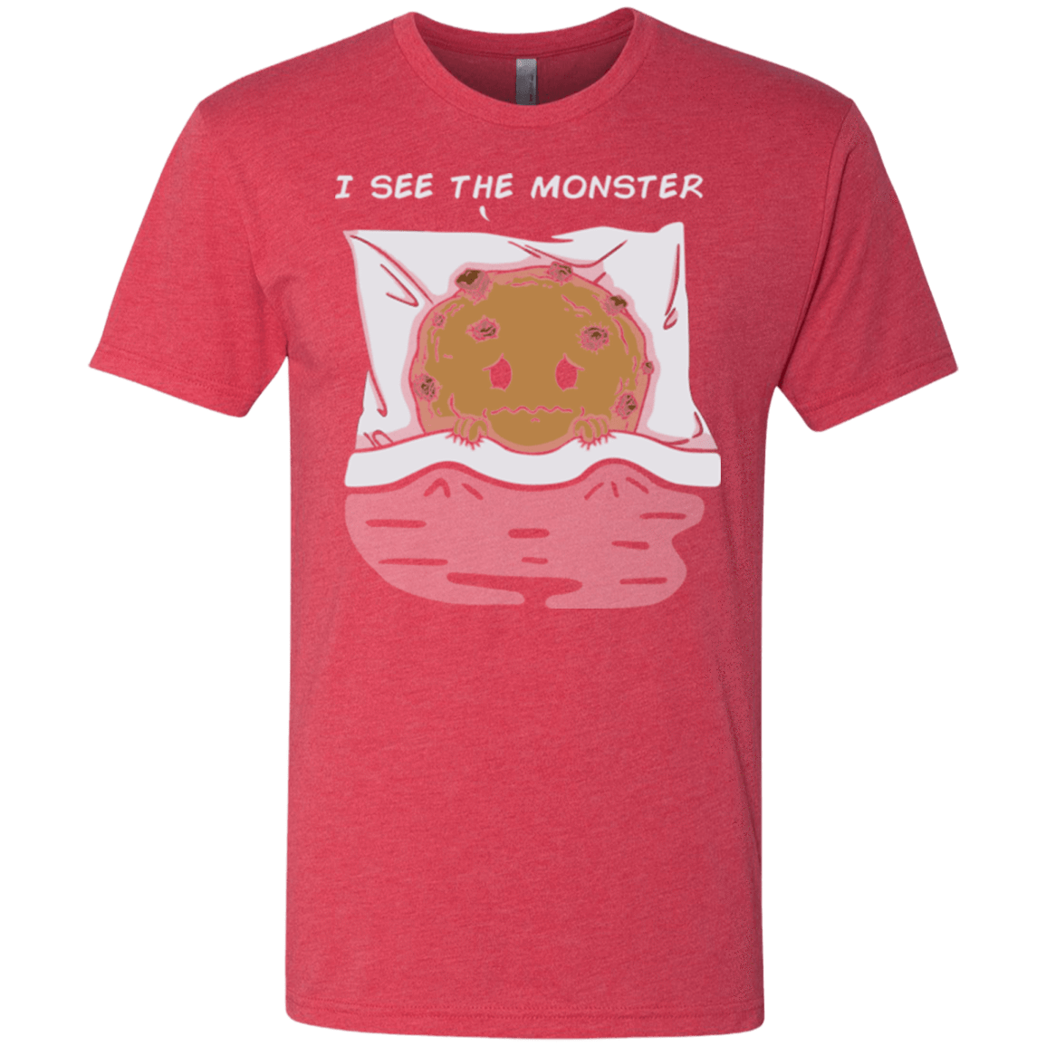 T-Shirts Vintage Red / Small I see the monster Men's Triblend T-Shirt