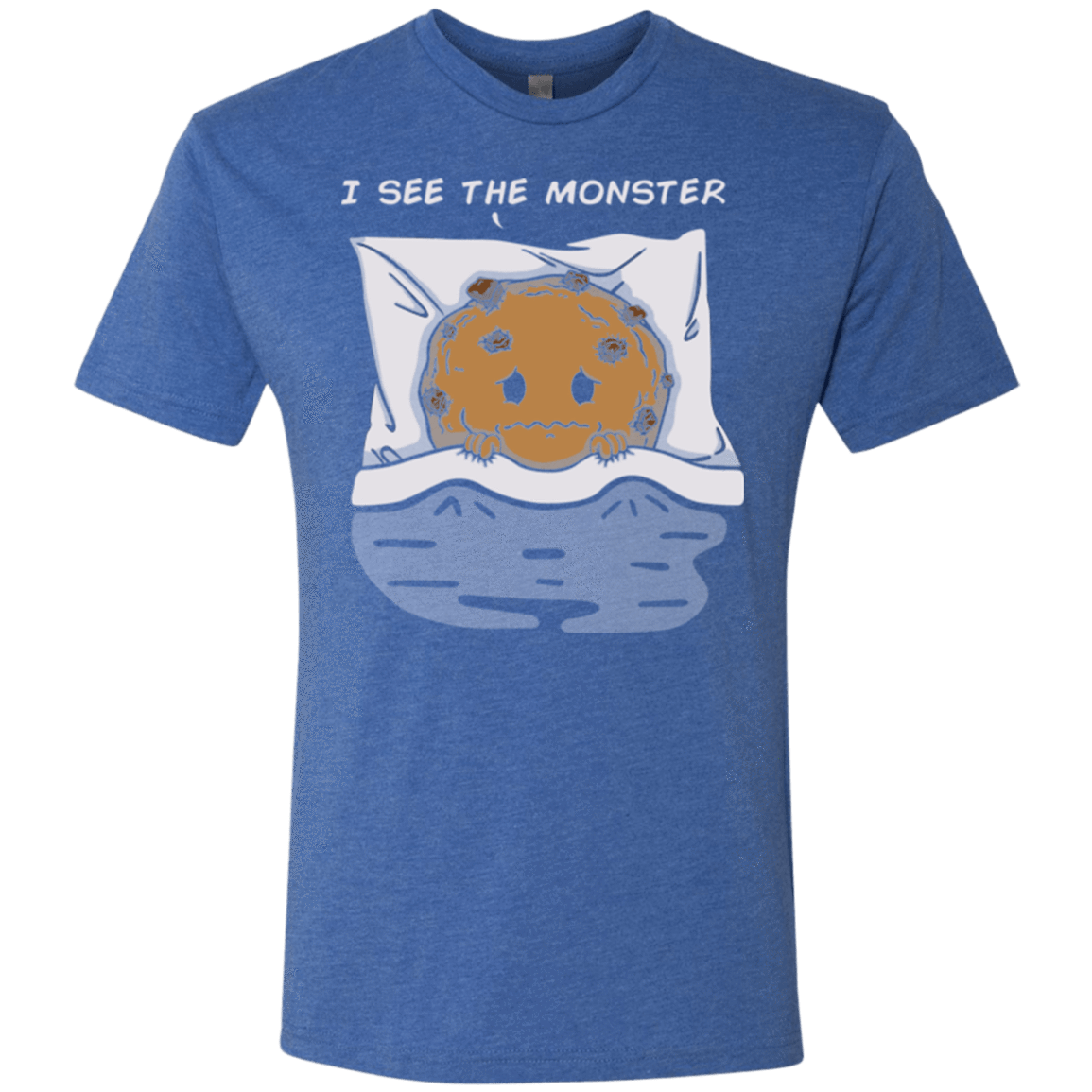 T-Shirts Vintage Royal / Small I see the monster Men's Triblend T-Shirt