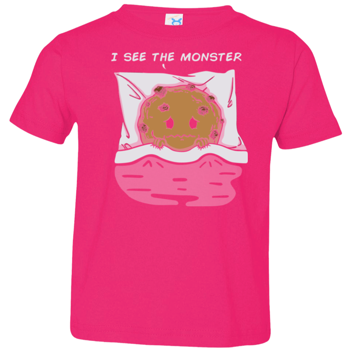 T-Shirts Hot Pink / 2T I see the monster Toddler Premium T-Shirt