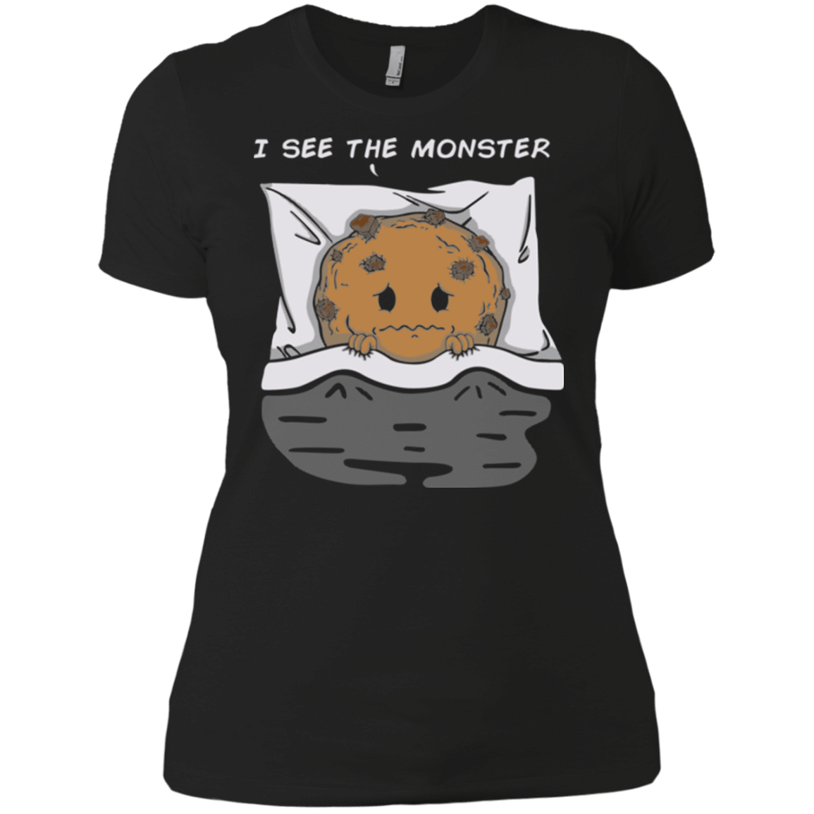 T-Shirts Black / X-Small I see the monster Women's Premium T-Shirt