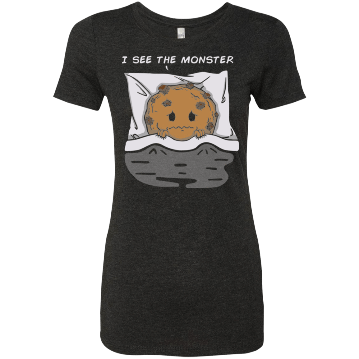 T-Shirts Vintage Black / Small I see the monster Women's Triblend T-Shirt