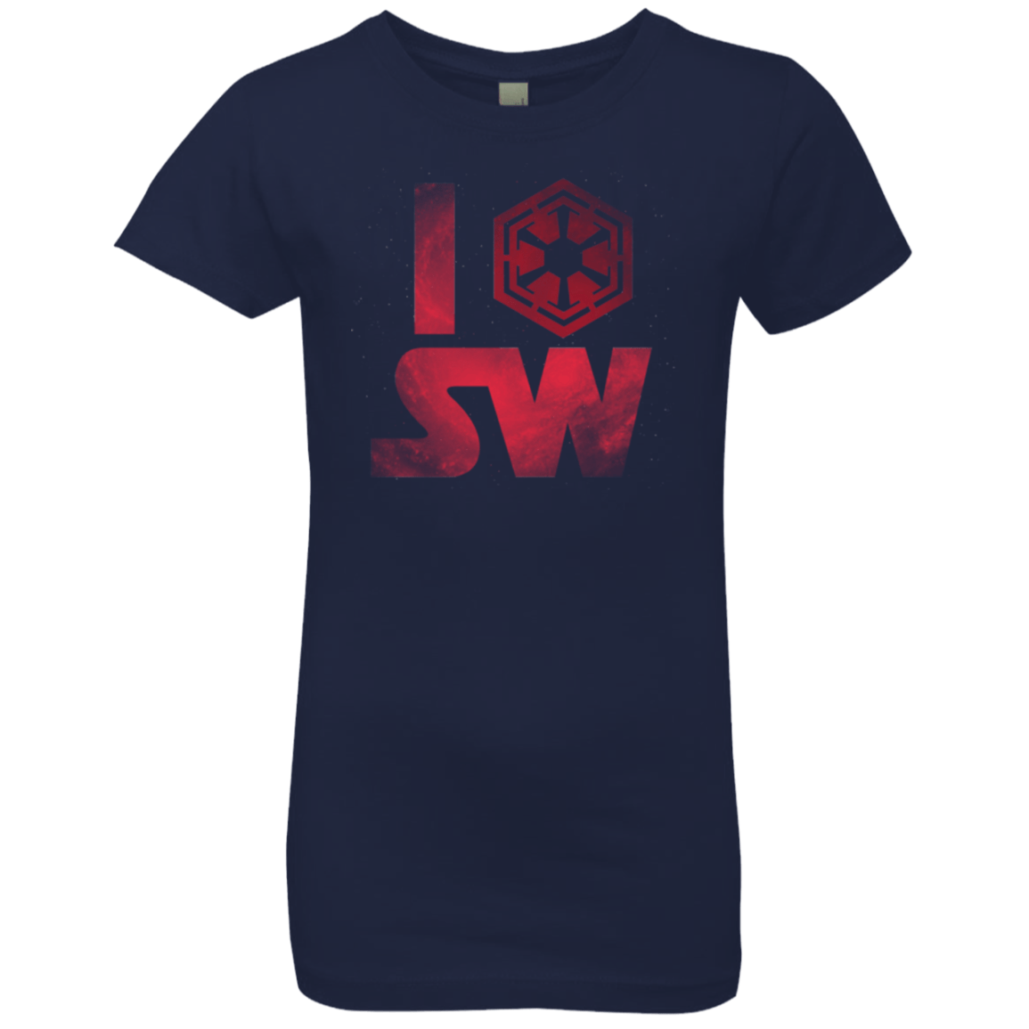 T-Shirts Midnight Navy / YXS I Sith SW Girls Premium T-Shirt