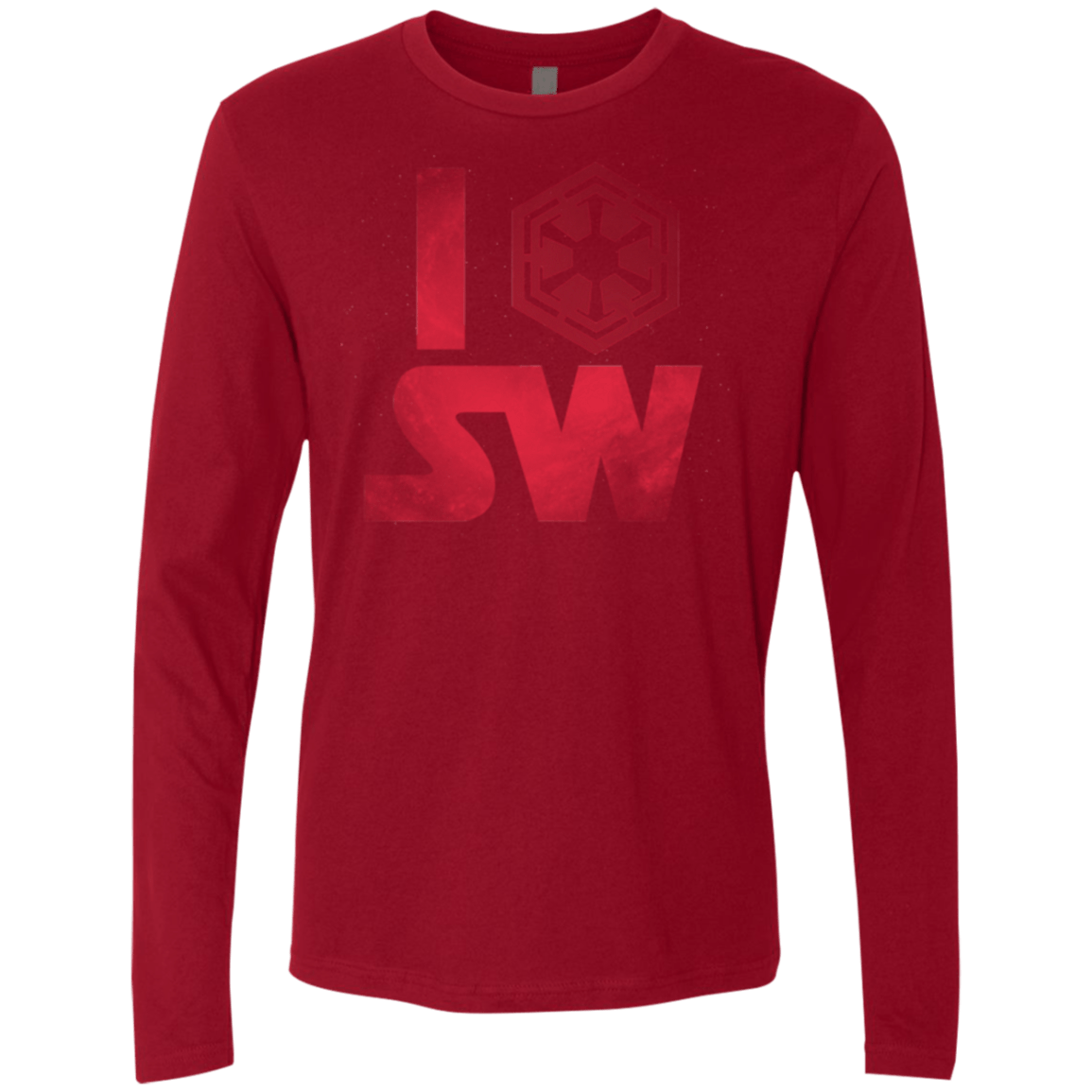 T-Shirts Cardinal / Small I Sith SW Men's Premium Long Sleeve