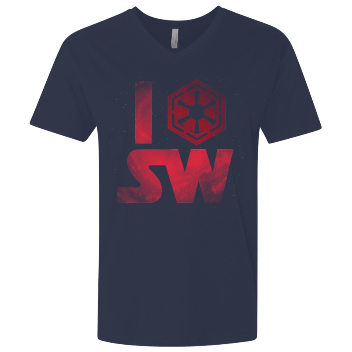 T-Shirts Midnight Navy / X-Small I Sith SW Men's Premium V-Neck