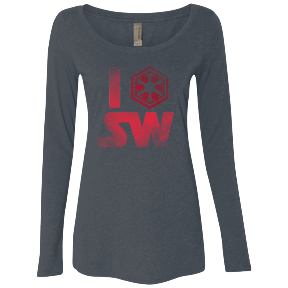 T-Shirts Vintage Navy / Small I Sith SW Women's Triblend Long Sleeve Shirt