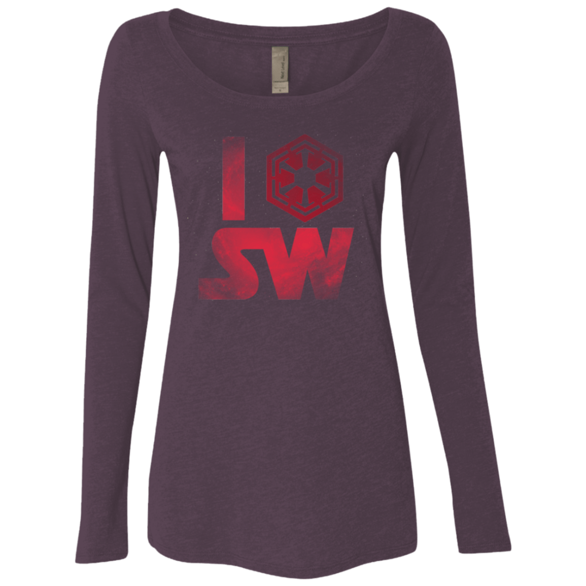 T-Shirts Vintage Purple / Small I Sith SW Women's Triblend Long Sleeve Shirt