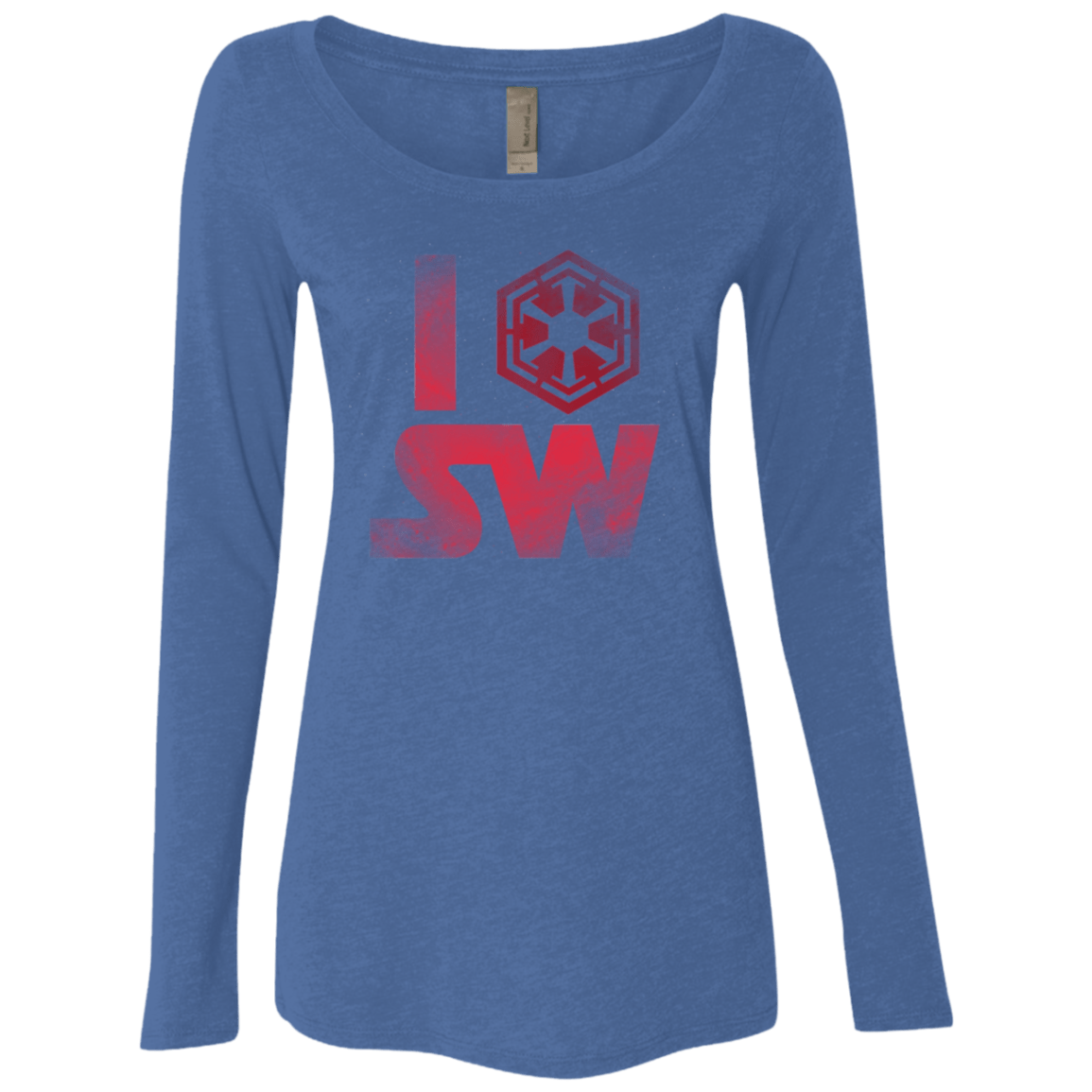 T-Shirts Vintage Royal / Small I Sith SW Women's Triblend Long Sleeve Shirt