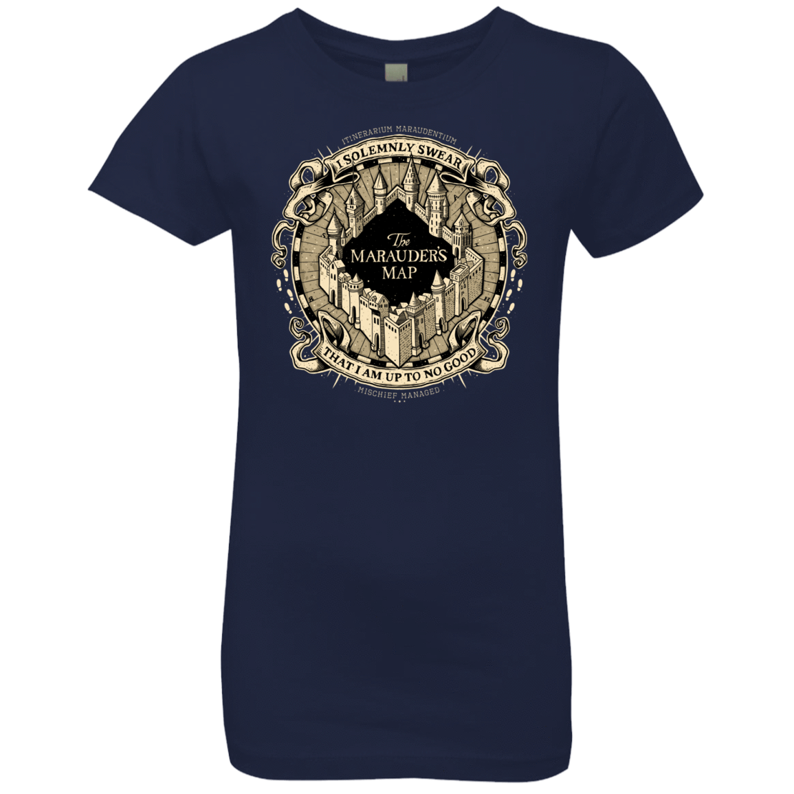 T-Shirts Midnight Navy / YXS I Solemnly Swear Girls Premium T-Shirt