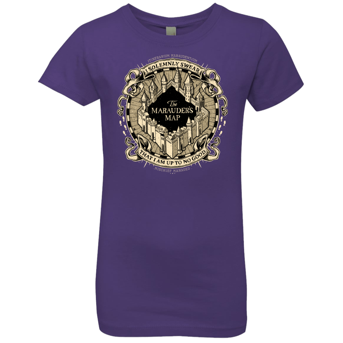 T-Shirts Purple Rush / YXS I Solemnly Swear Girls Premium T-Shirt