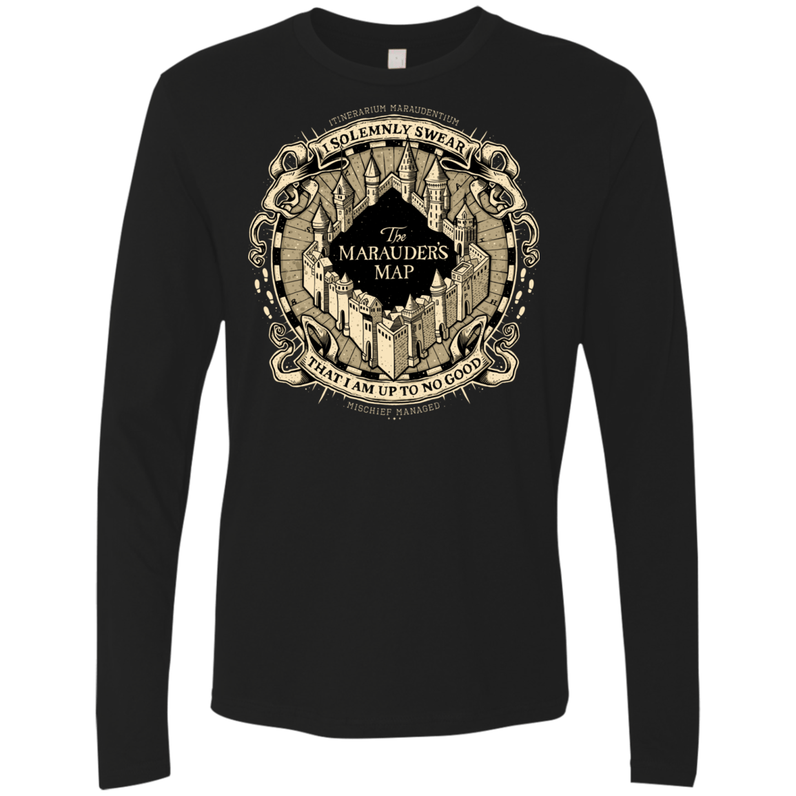 T-Shirts Black / Small I Solemnly Swear Men's Premium Long Sleeve