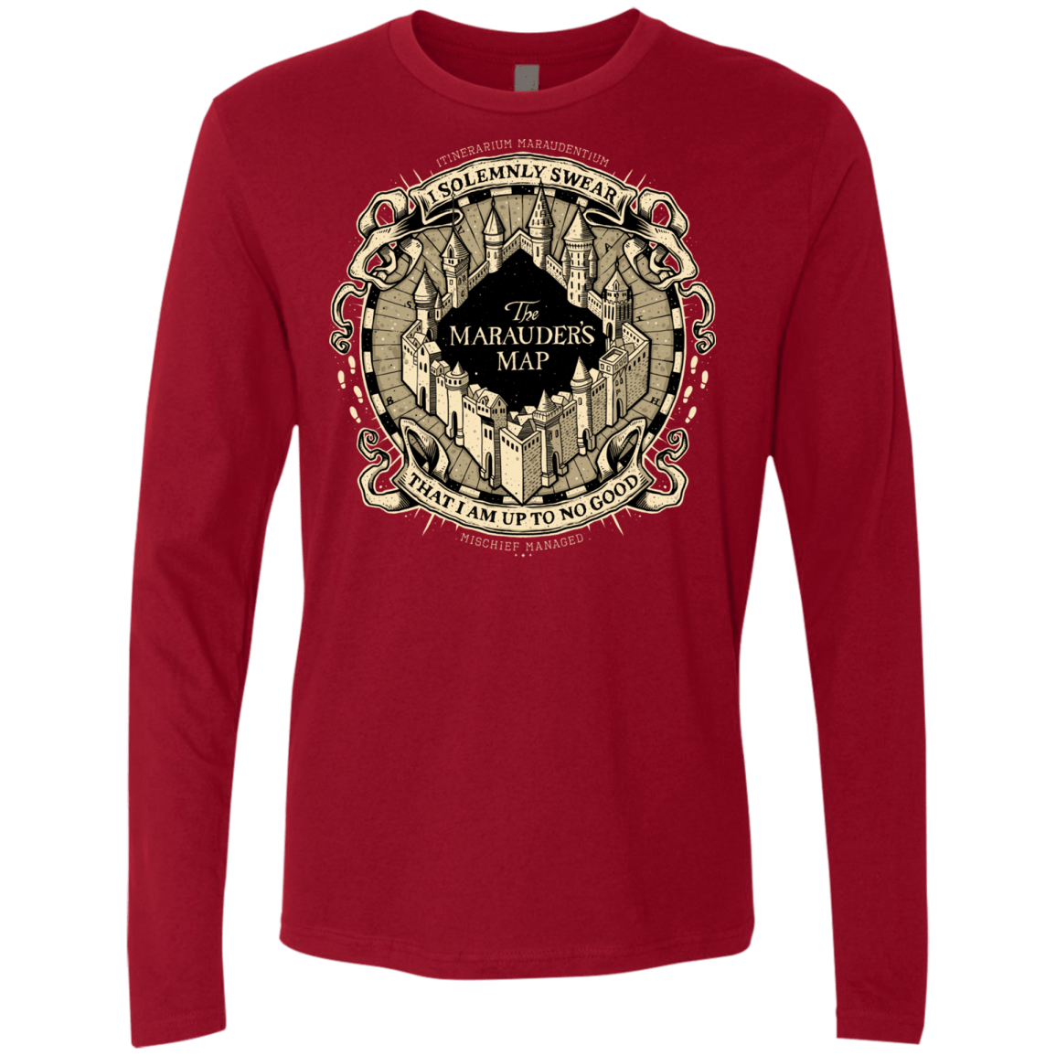 T-Shirts Cardinal / Small I Solemnly Swear Men's Premium Long Sleeve