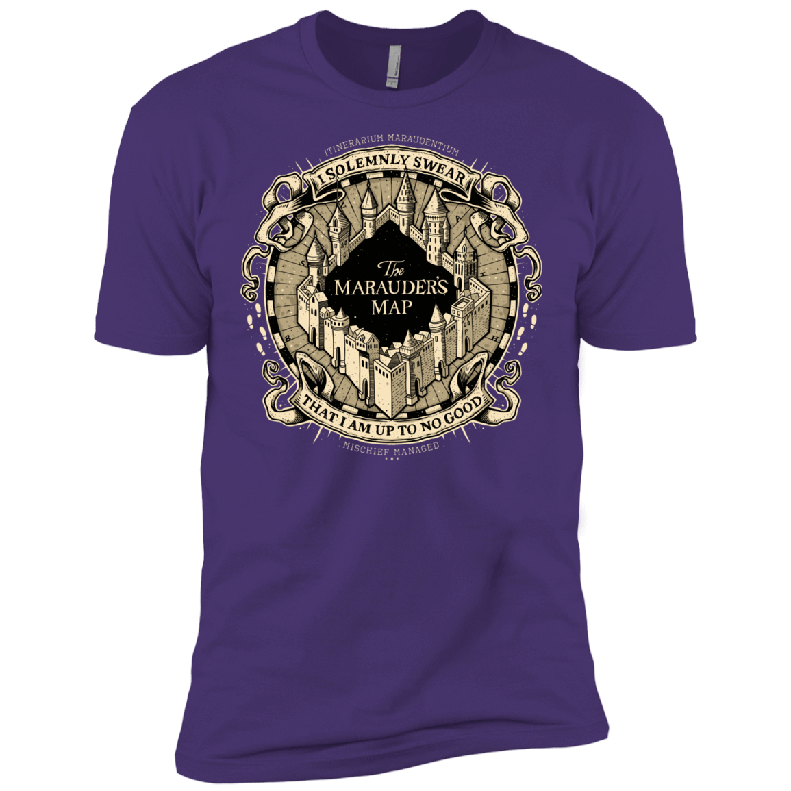 T-Shirts Purple Rush/ / X-Small I Solemnly Swear Men's Premium T-Shirt