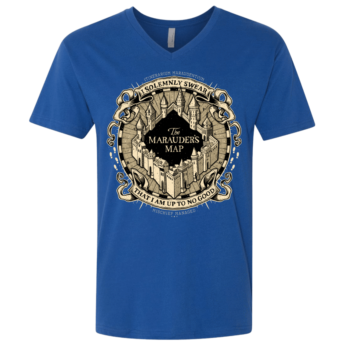 T-Shirts Royal / X-Small I Solemnly Swear Men's Premium V-Neck