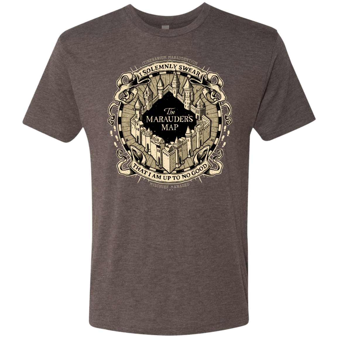 T-Shirts Macchiato / Small I Solemnly Swear Men's Triblend T-Shirt