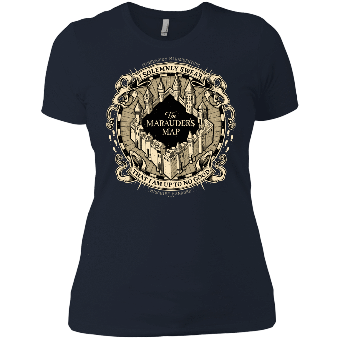 T-Shirts Midnight Navy / X-Small I Solemnly Swear Women's Premium T-Shirt