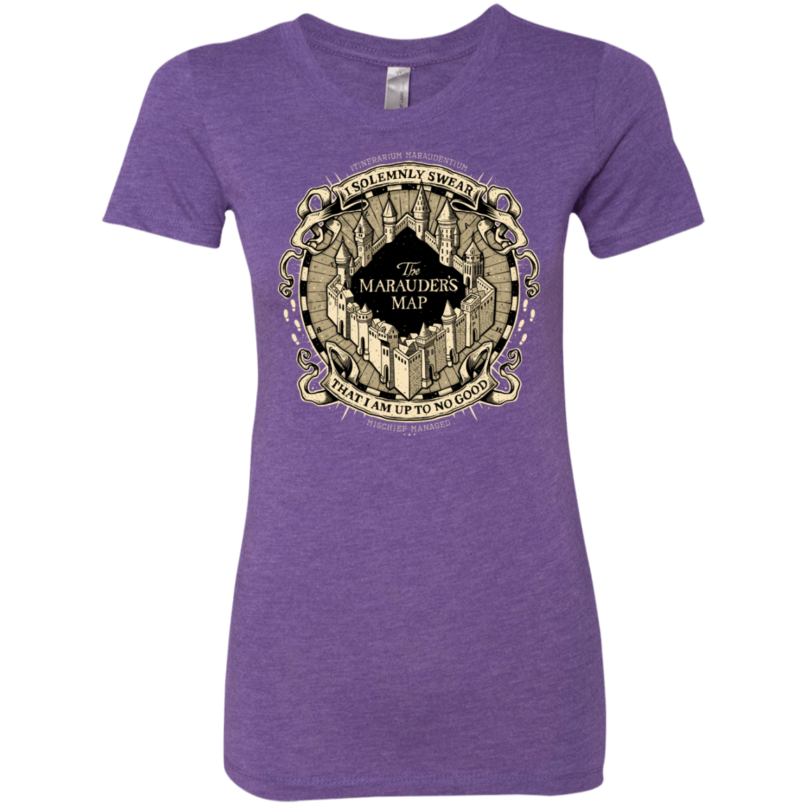 T-Shirts Purple Rush / Small I Solemnly Swear Women's Triblend T-Shirt