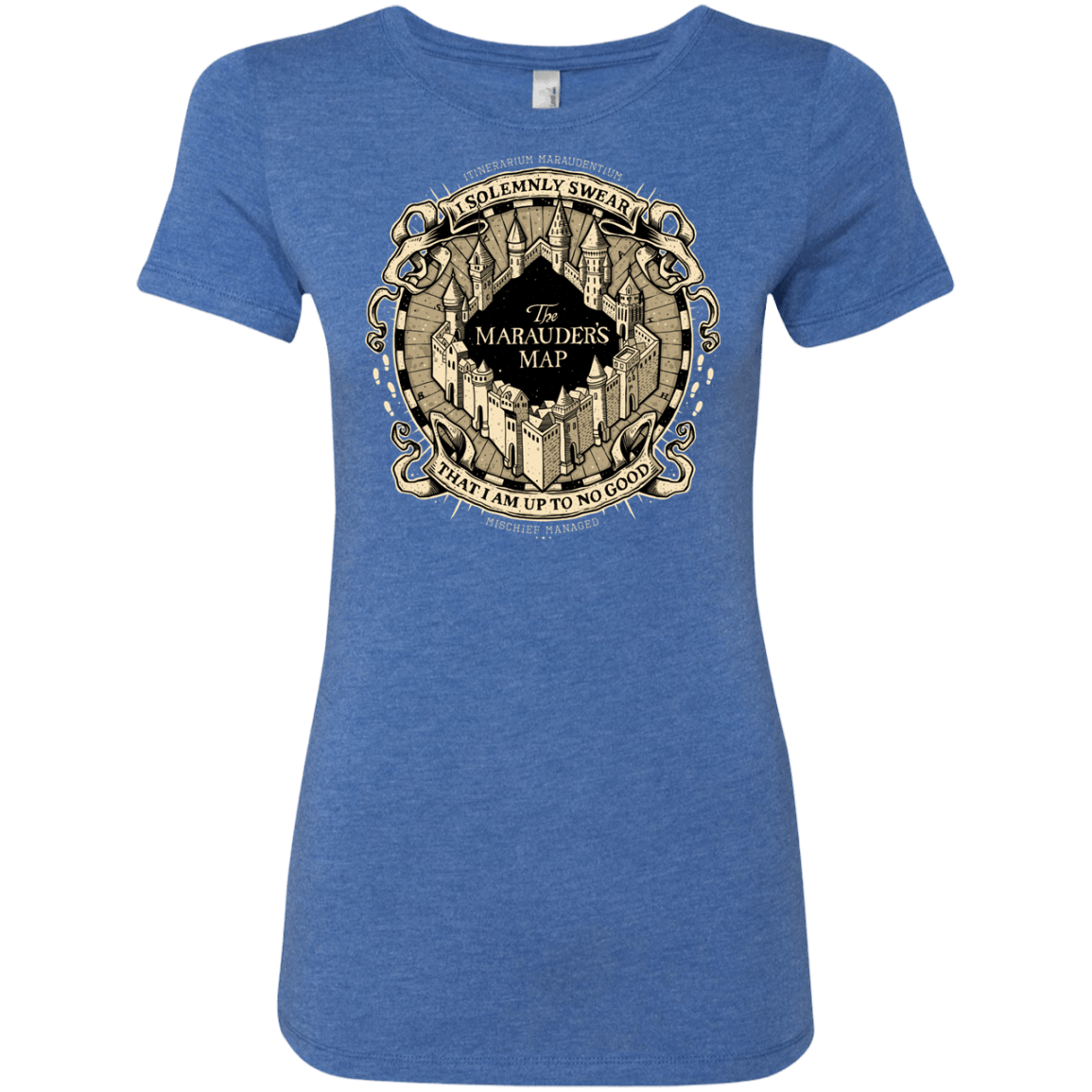 T-Shirts Vintage Royal / Small I Solemnly Swear Women's Triblend T-Shirt