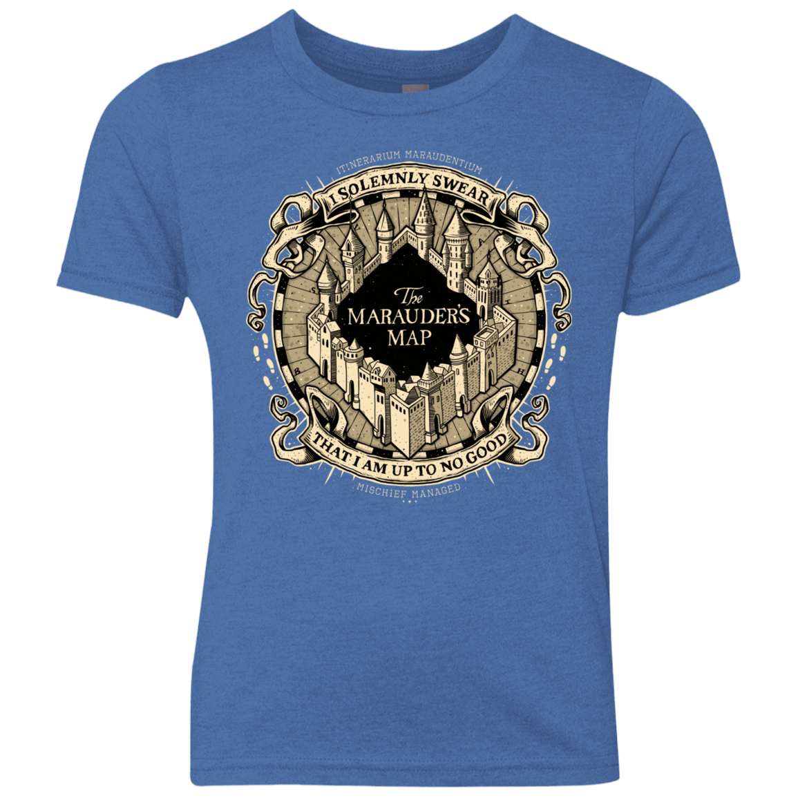 T-Shirts Vintage Royal / YXS I Solemnly Swear Youth Triblend T-Shirt