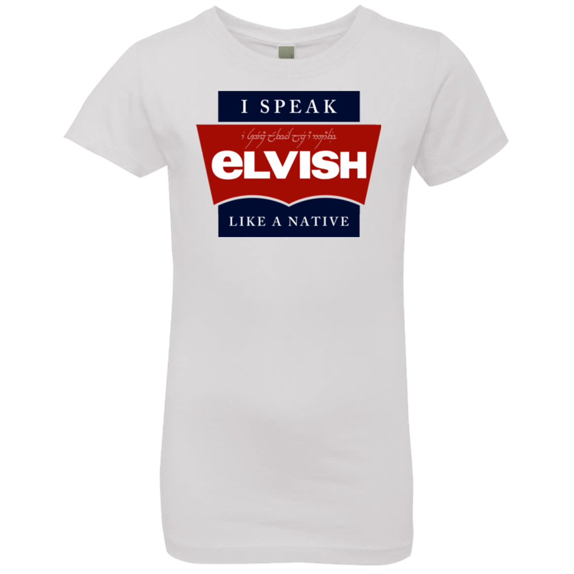 T-Shirts White / YXS I speak elvish Girls Premium T-Shirt