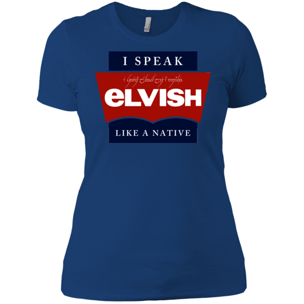 T-Shirts Royal / X-Small I speak elvish Women's Premium T-Shirt
