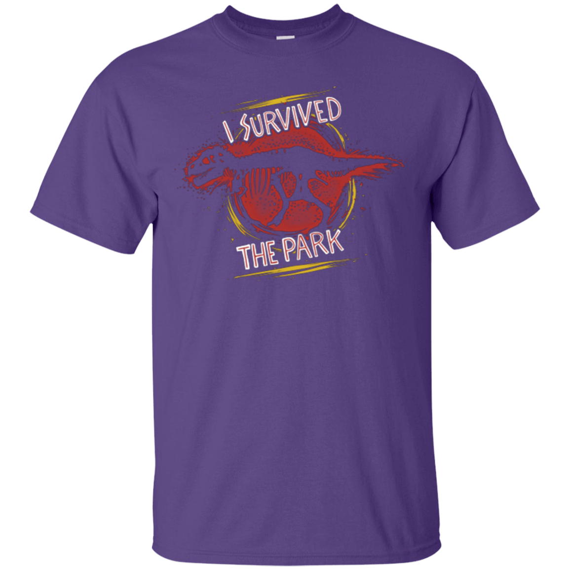 T-Shirts Purple / Small I SURVIVED THE PARK T-Shirt