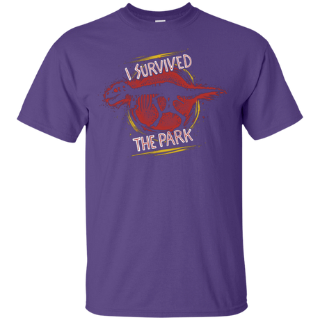 T-Shirts Purple / Small I SURVIVED THE PARK T-Shirt