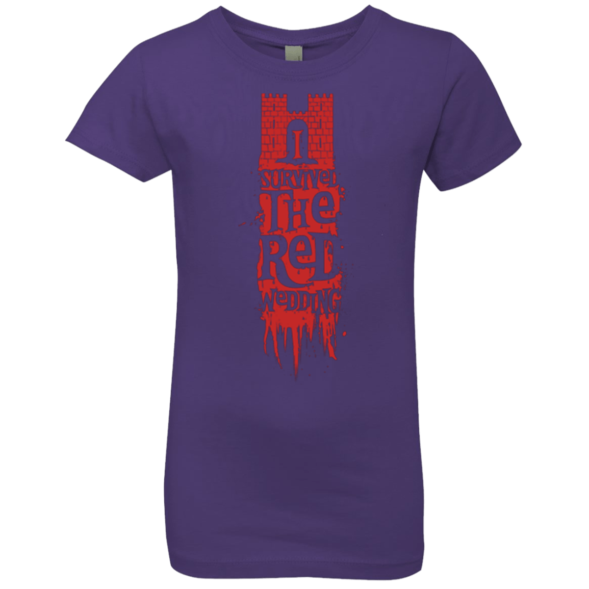 T-Shirts Purple Rush / YXS I Survived the Red Wedding Girls Premium T-Shirt