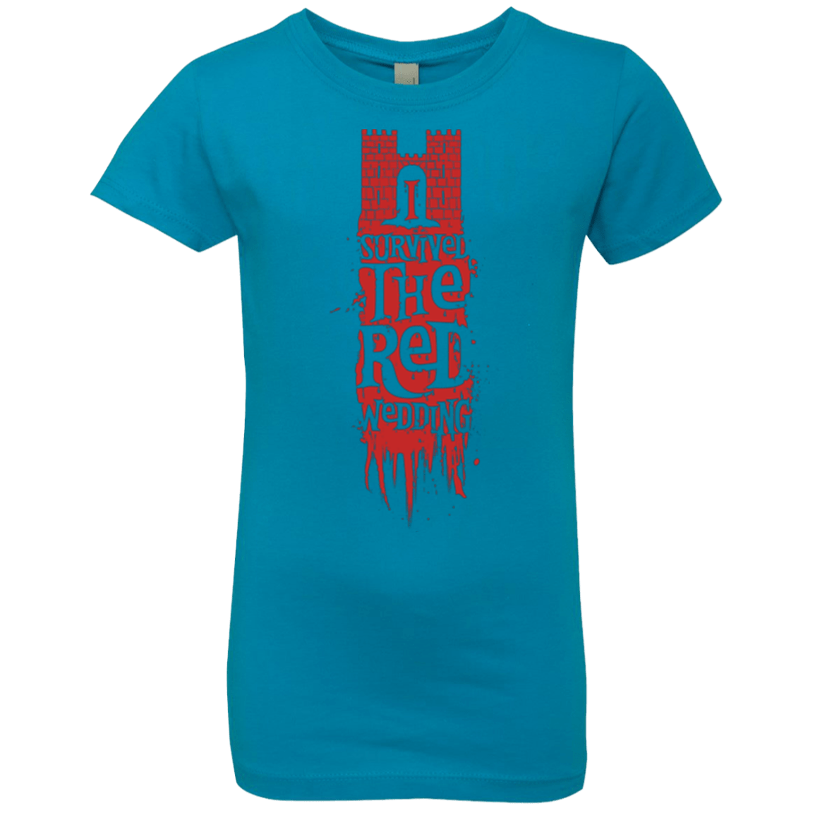 T-Shirts Turquoise / YXS I Survived the Red Wedding Girls Premium T-Shirt