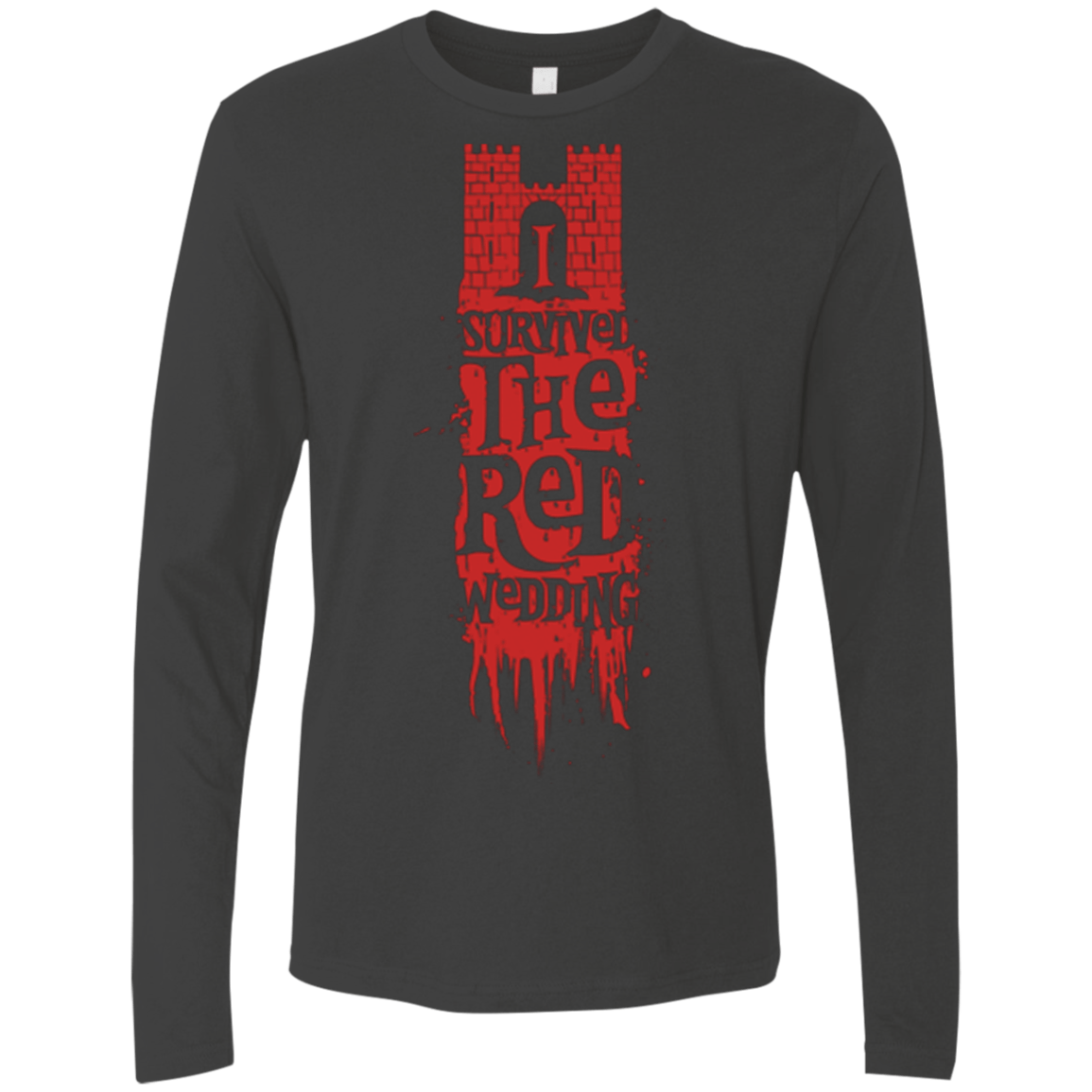 T-Shirts Heavy Metal / Small I Survived the Red Wedding Men's Premium Long Sleeve