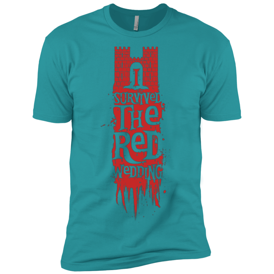 T-Shirts Tahiti Blue / X-Small I Survived the Red Wedding Men's Premium T-Shirt