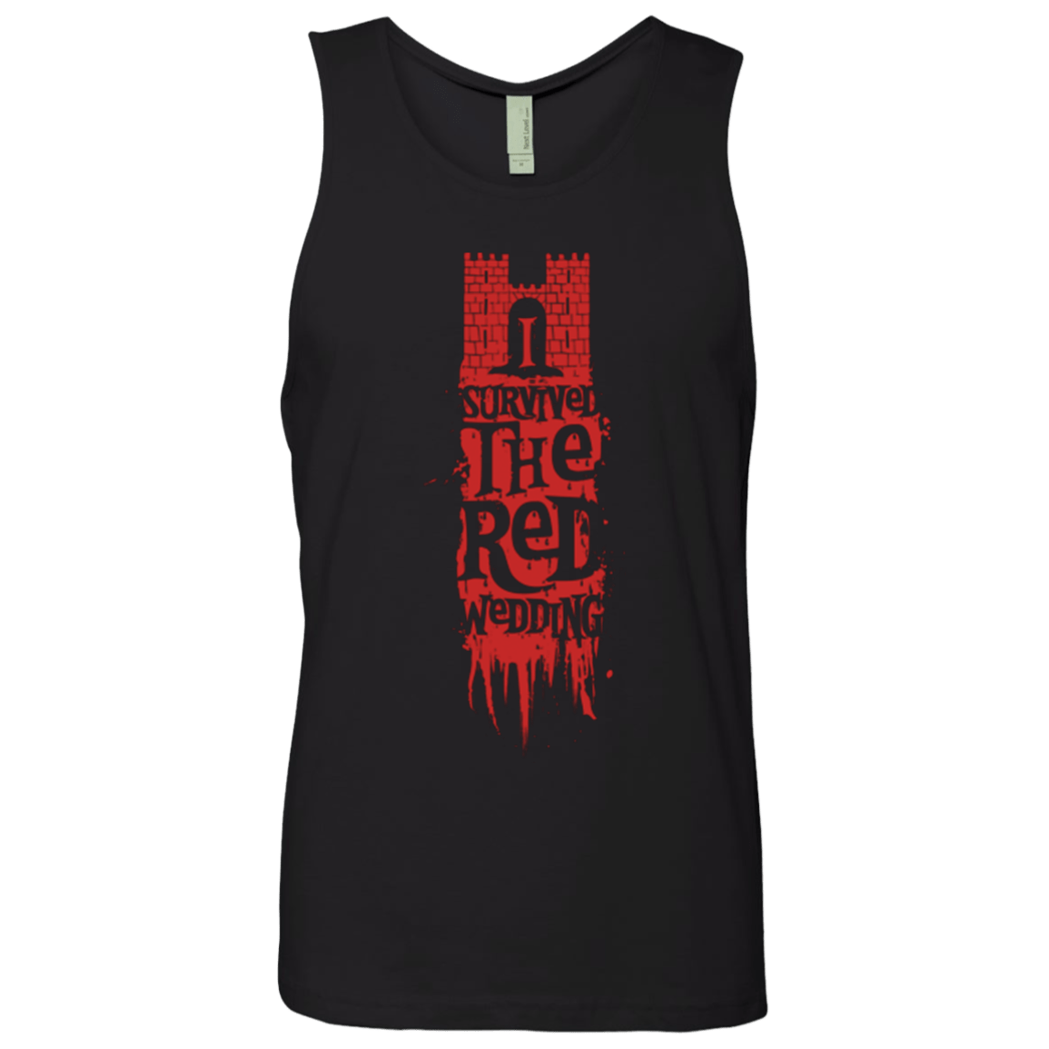 T-Shirts Black / Small I Survived the Red Wedding Men's Premium Tank Top
